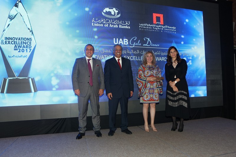 Union of Arab Banks grants Mrs. Nahla Khaddage Bou Diab 'Excellence in the Role of Women in Banking Leadership Award'